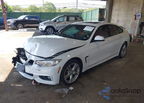 2016 BMW 435I Gran Coupe xDrive из США, поврежденный, VIN WBA4B3C59GG527716